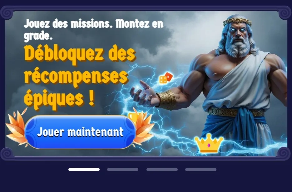 ZeusWin banner mobile